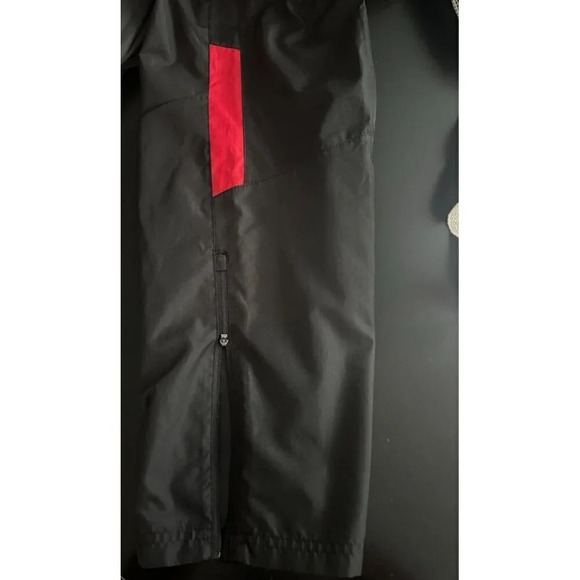 Vintage Starter Mesh Lined Windbreaker Side Zipper Track Joggers Mens sz Small - Picture 3 of 3